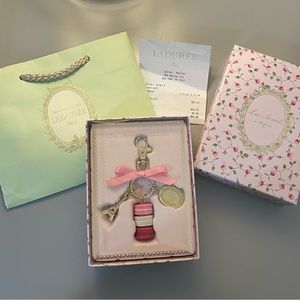 Ladurée macaron keychain